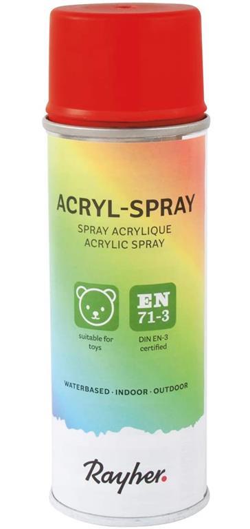 Acrylic spray, classical red, Can, 200 m