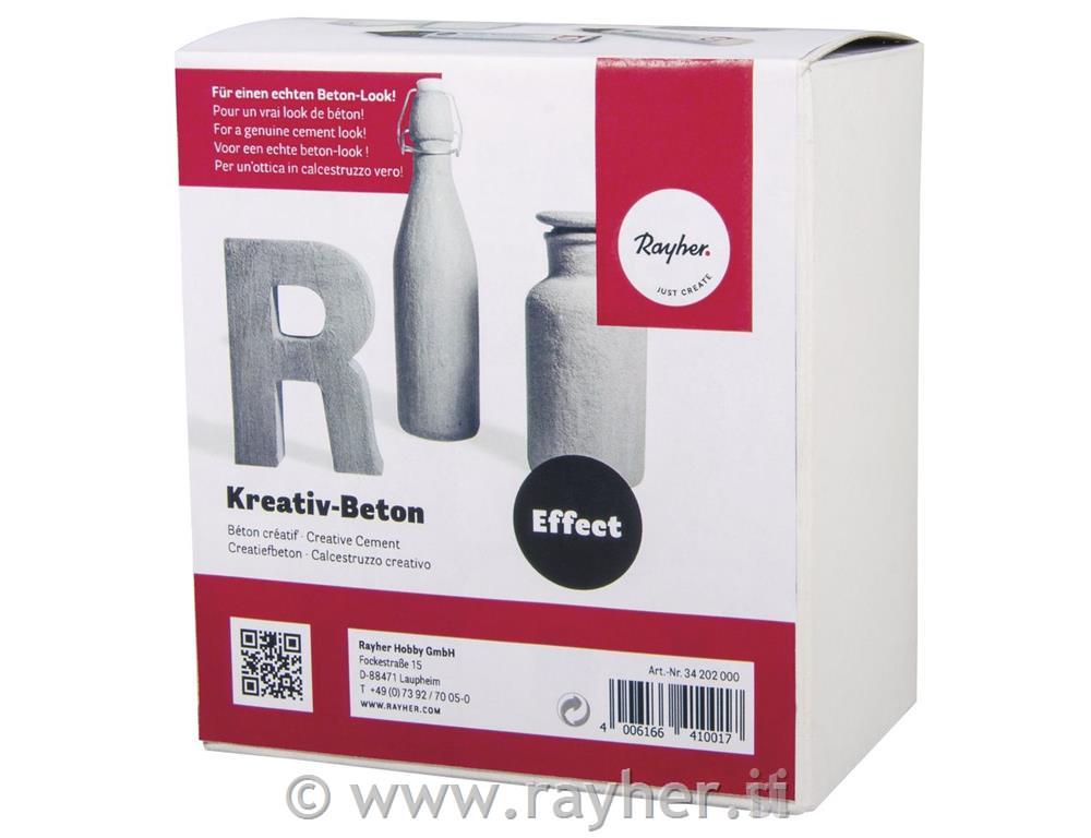 Set kreativni cement (tijesto, glazura)