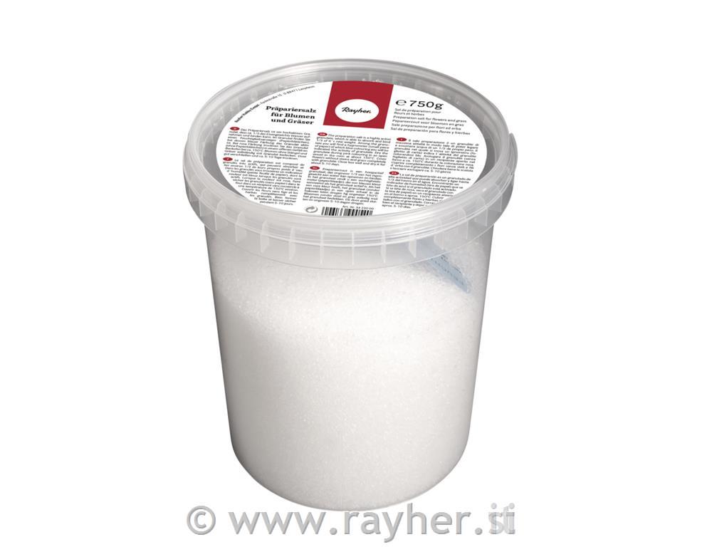 Salt to prepare flowers and herbs 750g