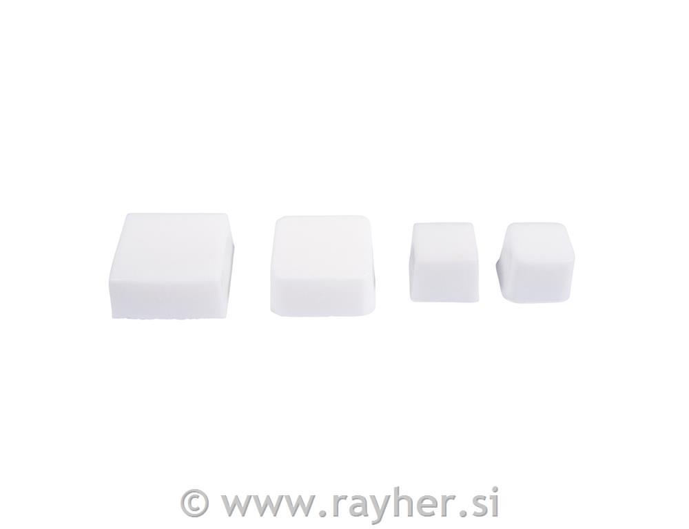 Soap casting mould: square Depth 3cm, 4-part