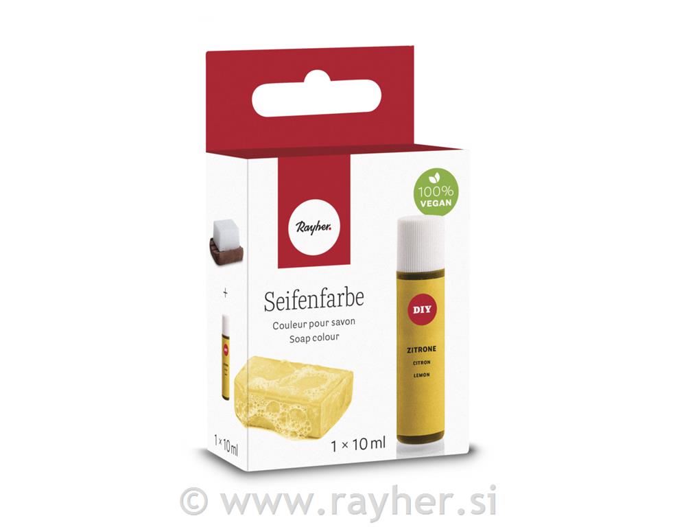Boja za sapun, žuta, 10 ml