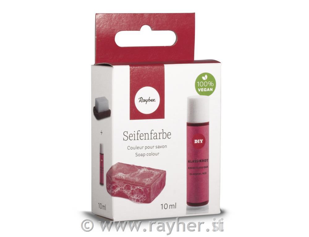 Soap colour, classical red, 10ml