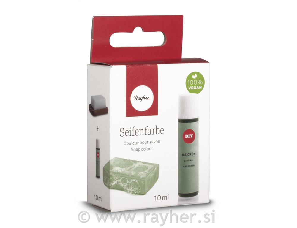 Boja za sapun, maj.zelena, 10ml