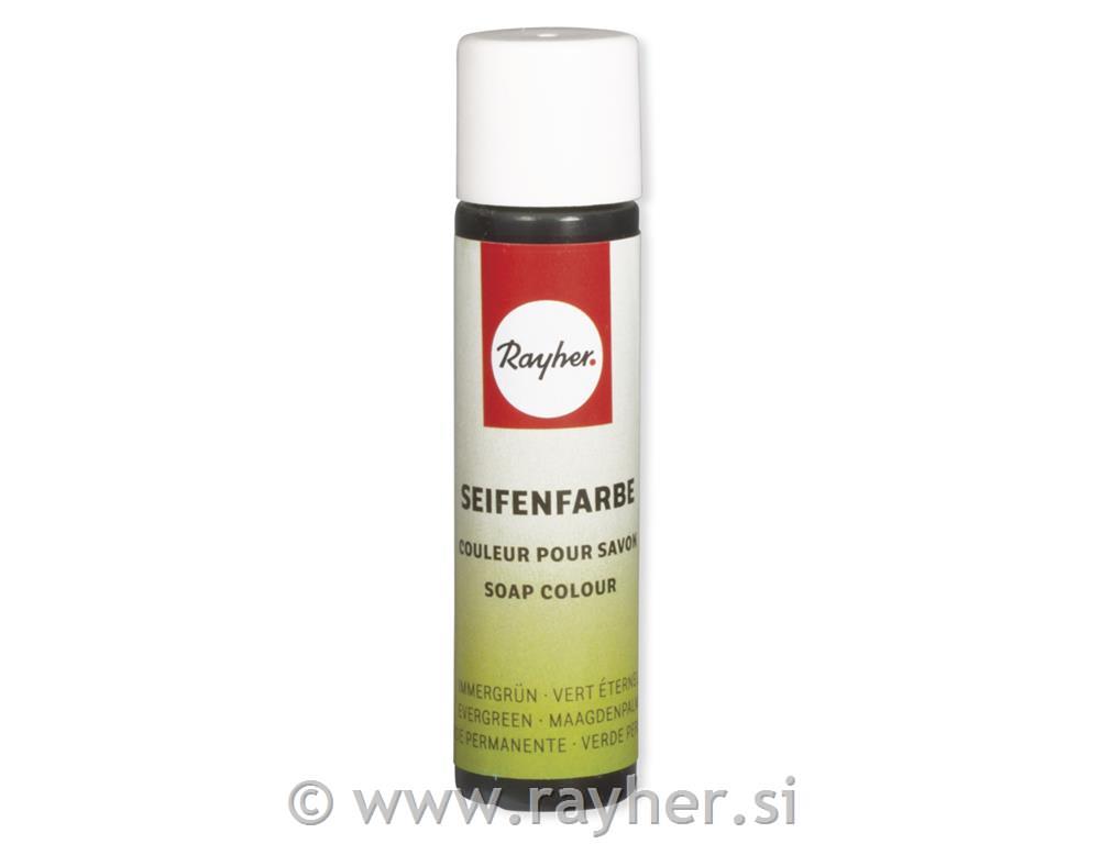 Barva za milo, zimzelen, 10 ml,