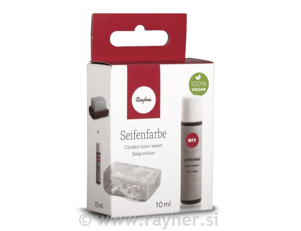 Boja za sapun, kamen. siva, 10ml