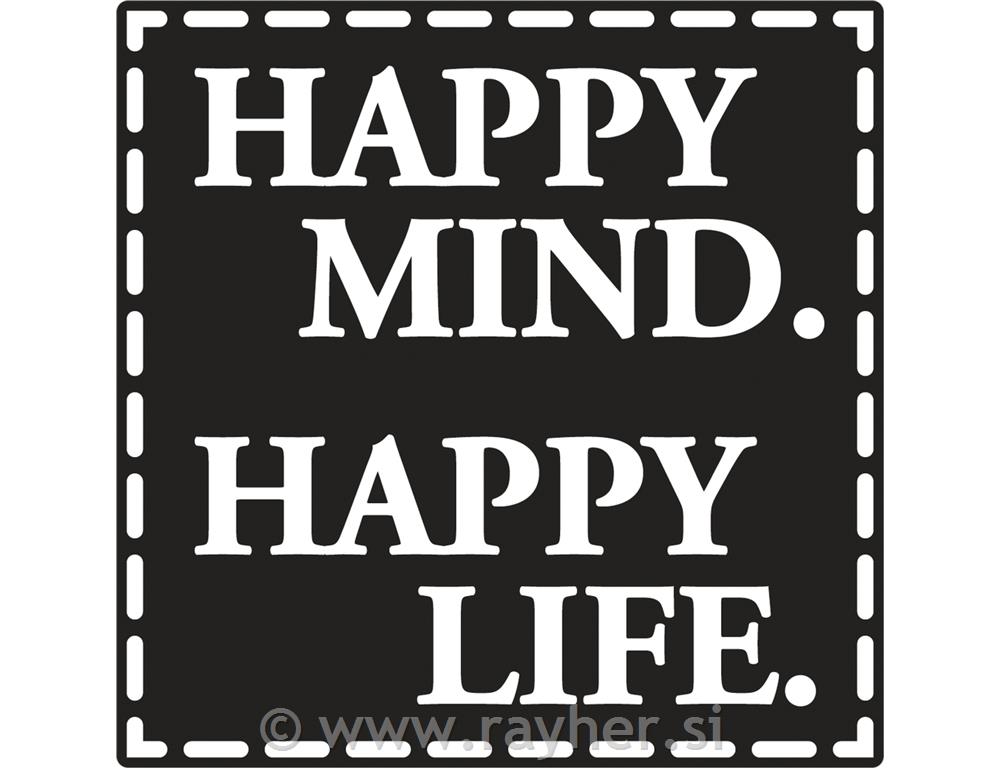 Utisci za kalup: „Happy mind” D 50x50 mm