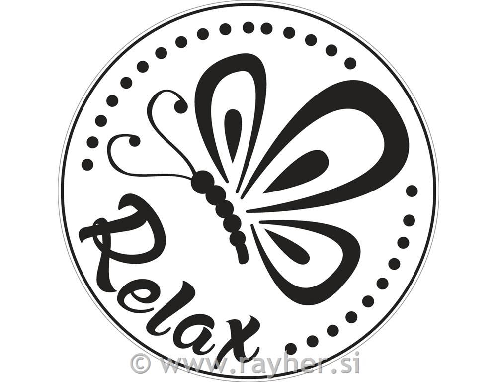 Utisci za kalup: "Relax", 45mm o, 1 kom