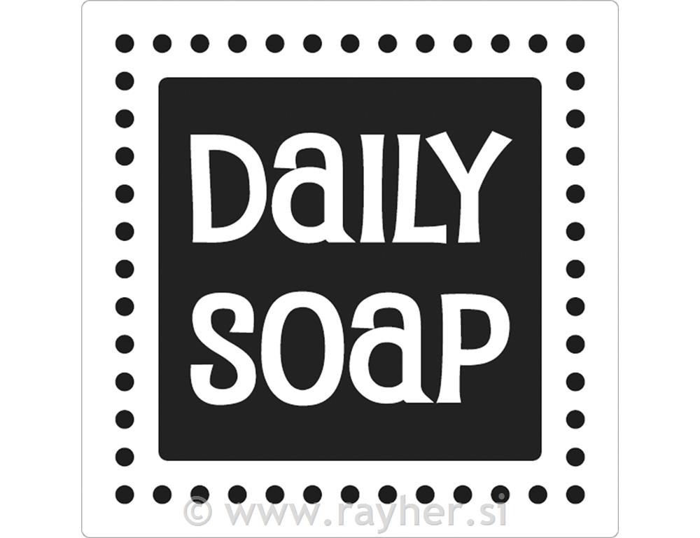 Odtisi za kalup: "Daily Soap", 50x50mm