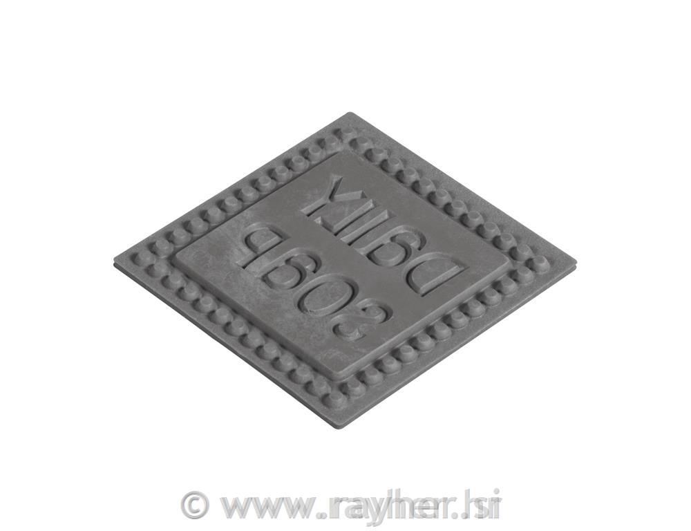 Odtisi za kalup: "Daily Soap", 50x50mm