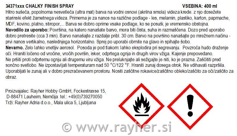 Sprej Chalky Finish, žad, 400 ml
