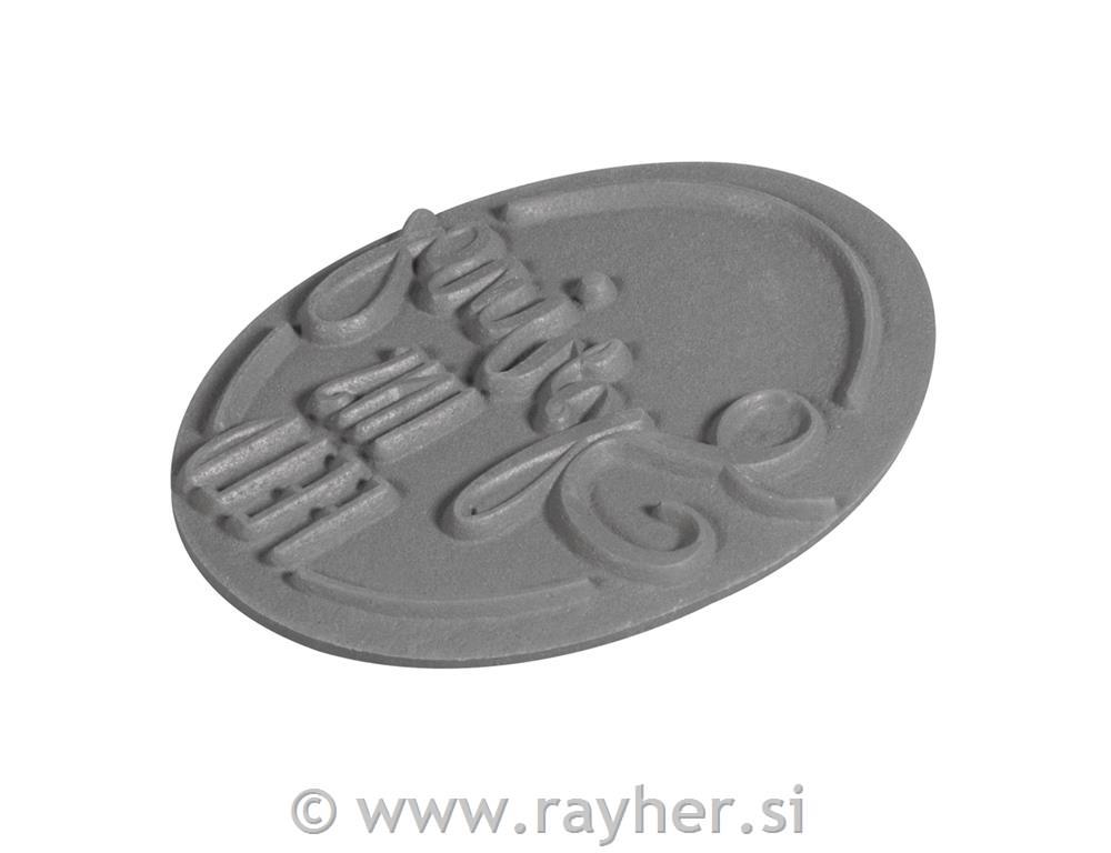 Label "Spring ins FELD", 4x5.5cm, tab-bag 1pc