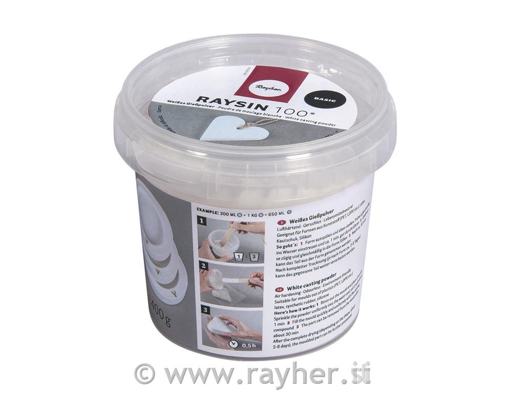 Keramički prah Raysin 100, bijeli400g