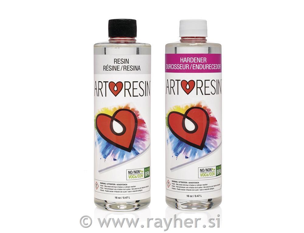 Epoxy resin art smola Rayher, 2 x 470ml