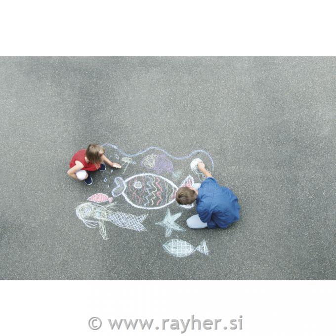 CK: DIY sidewalk chalk