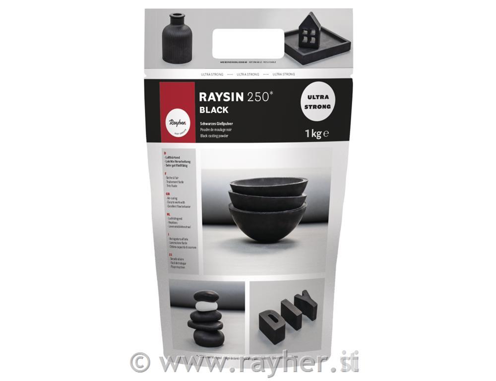 Masa za lijevanje Raysin 250, crni, 1 kg