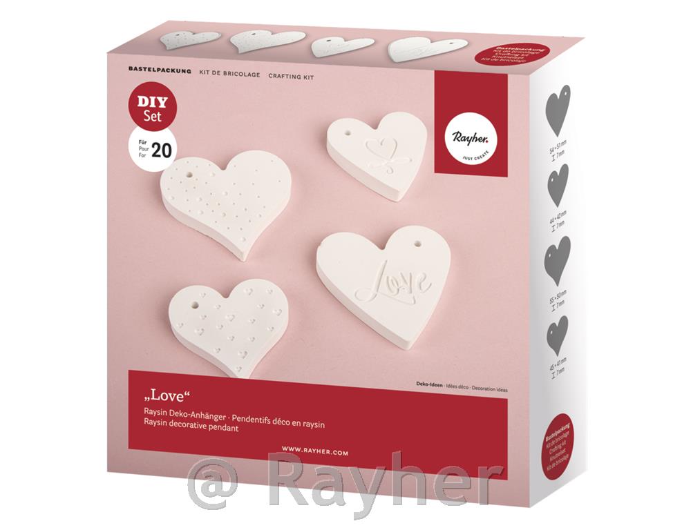 Kreativni set: LjubavKreativni set za ulivanje iz Raysina