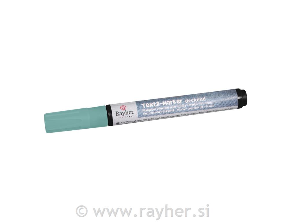 Flomaster za tekstil, prekr., sv.moder, 2-4 mm