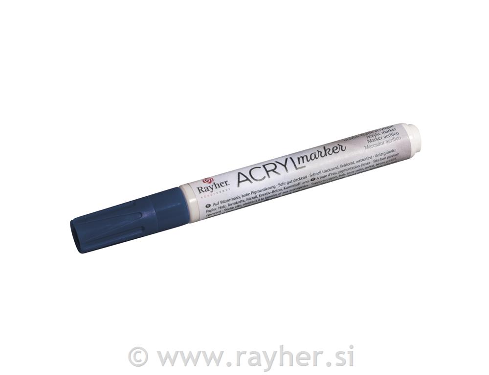 Acrylic markerRound tip 2-4 mm, with valve