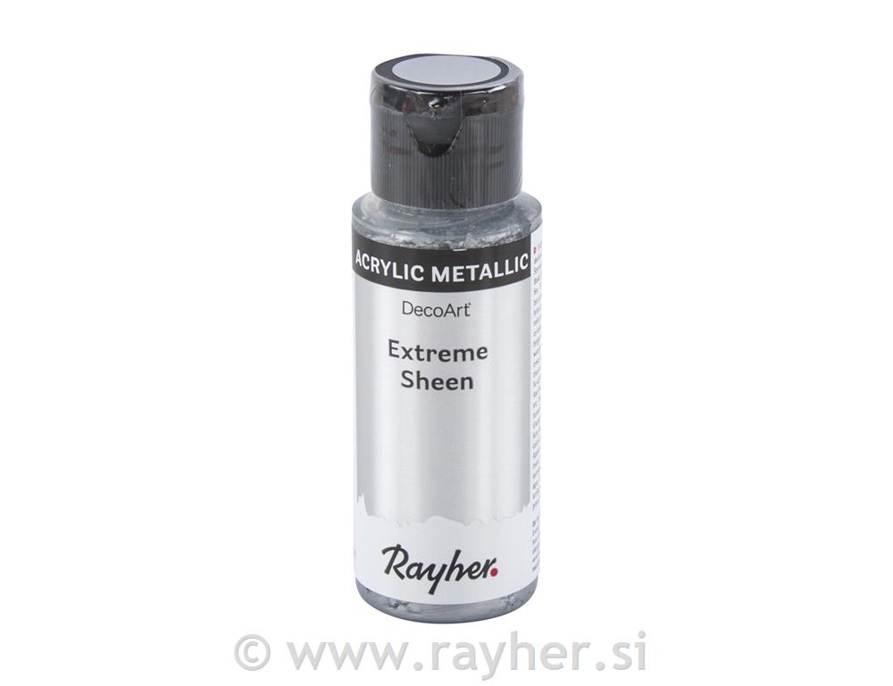 Akrilna barva Extreme Sheen, srebrna, 59ml
