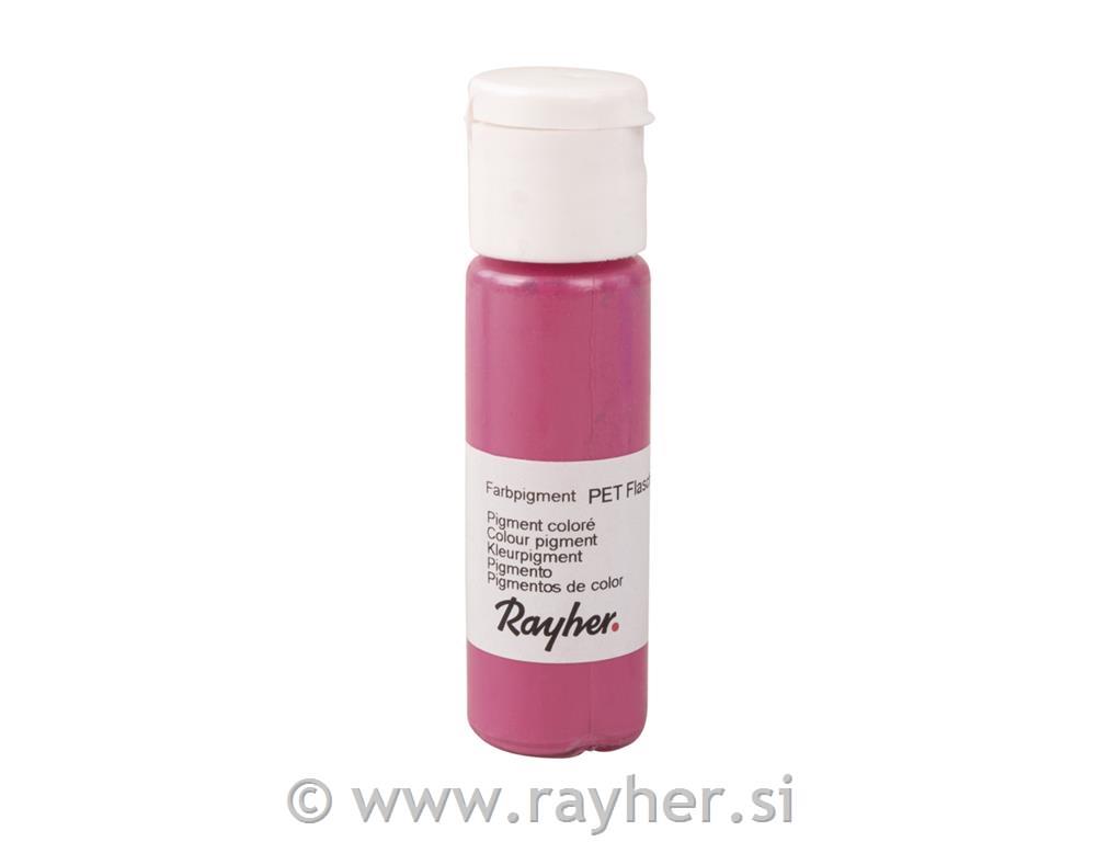 Colour pigment, fuchsia, PET bottle, tab-box 20ml
