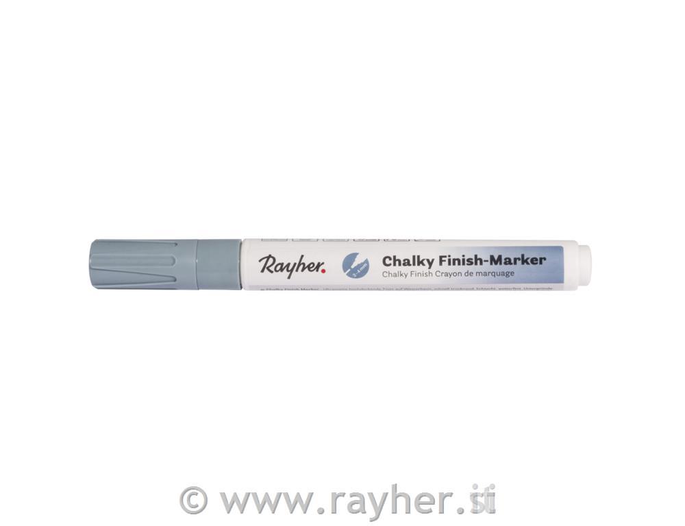 Chalky Finish marker, plavo siva, vrh 2-4 mm