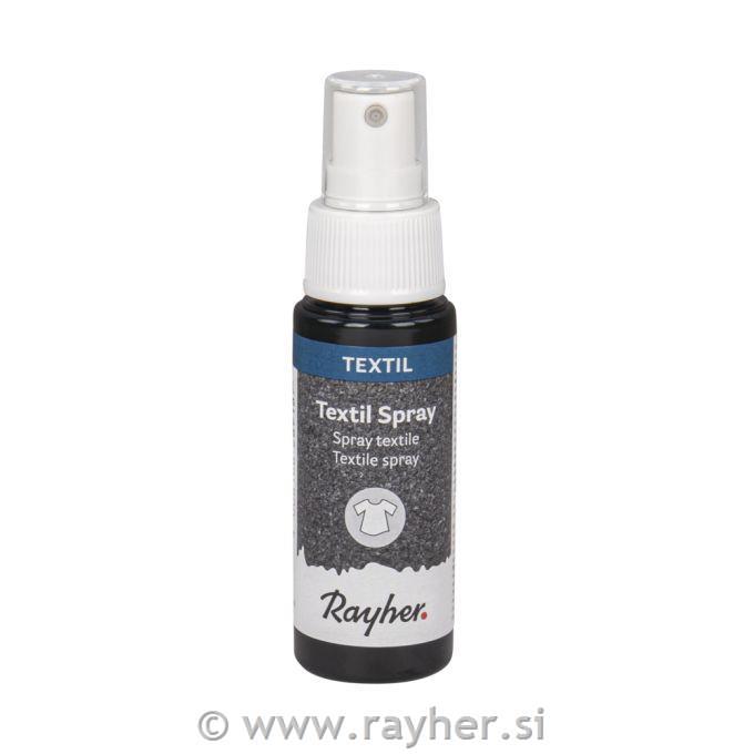 Sprej za tekstil, črn, 50 ml