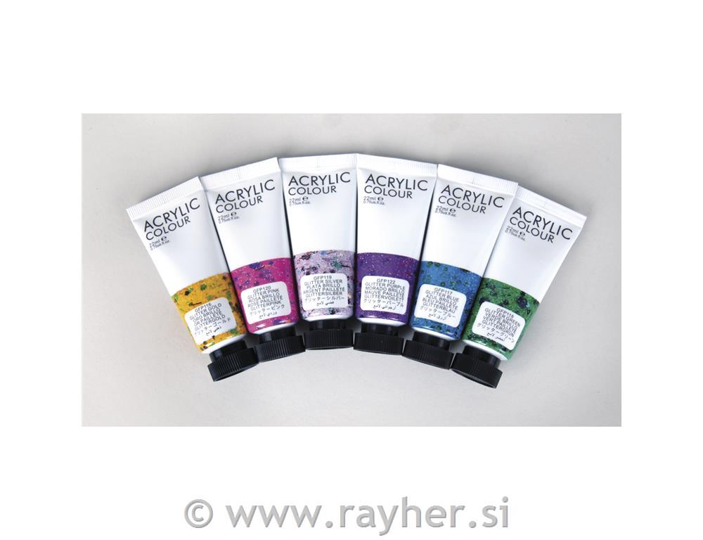 Set akrilnih boja, 22ml x 36kom