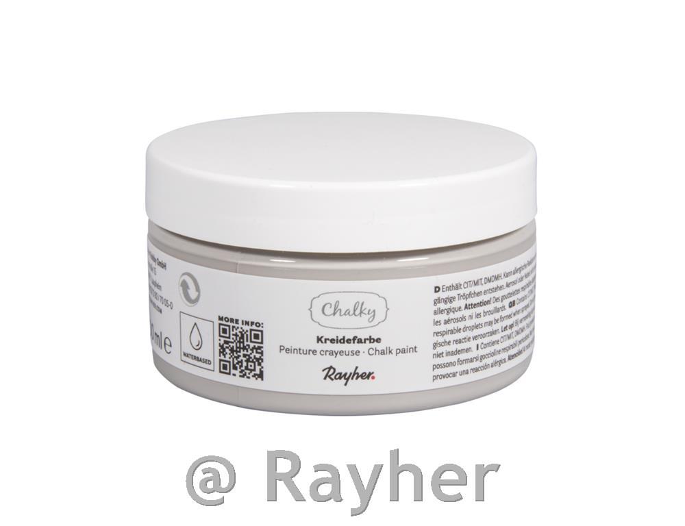 Kredna boja Chalky 100 ml; kameno siva
