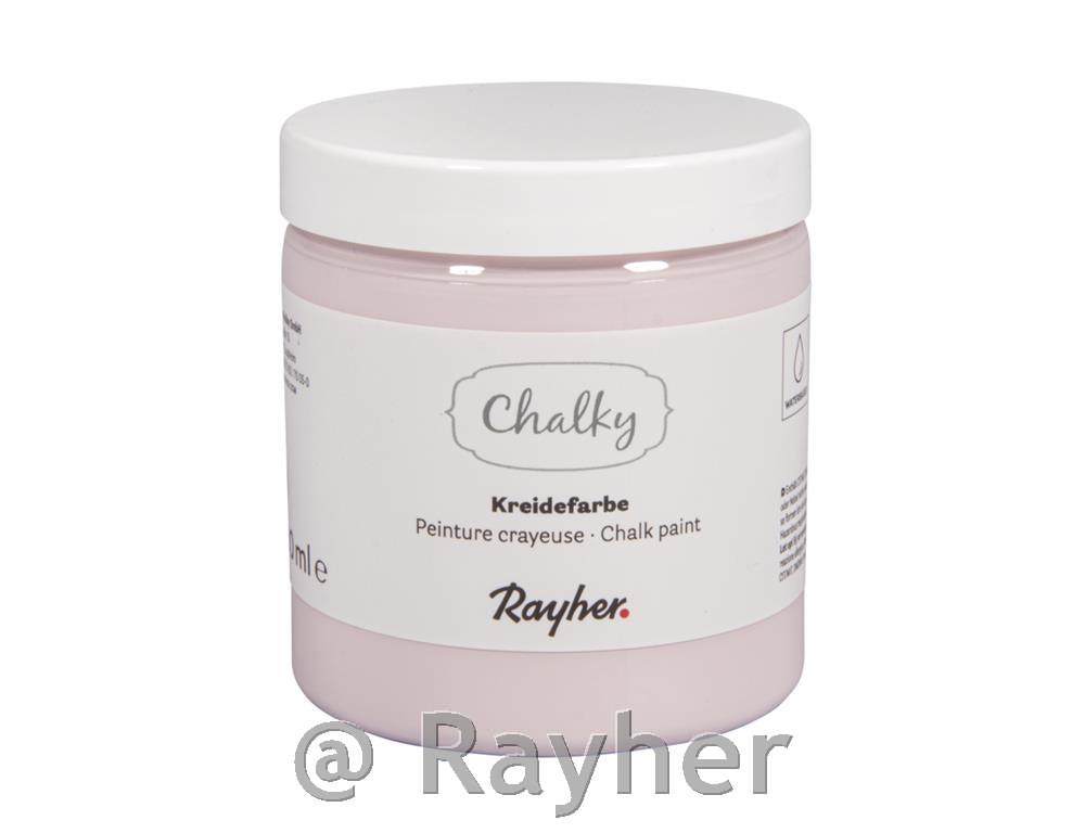 Kredna boja Chalky 230 ml; puderasto ružičasta