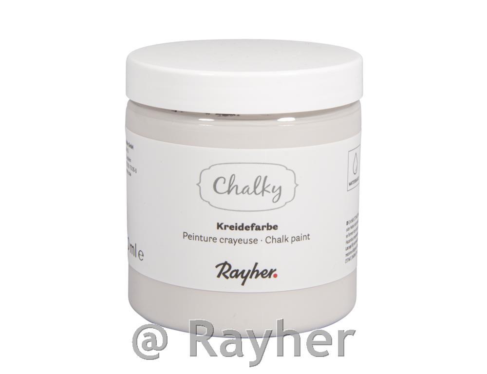 Kredna boja Chalky 230 ml; maglovito siva