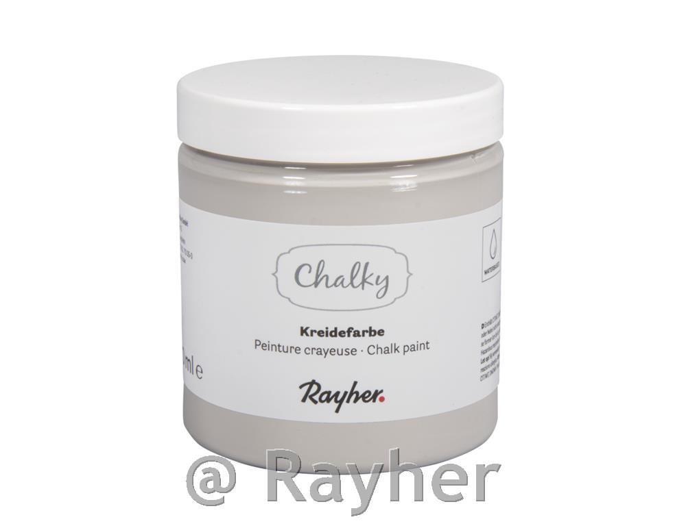 Kredna boja Chalky 230 ml; kameno siva
