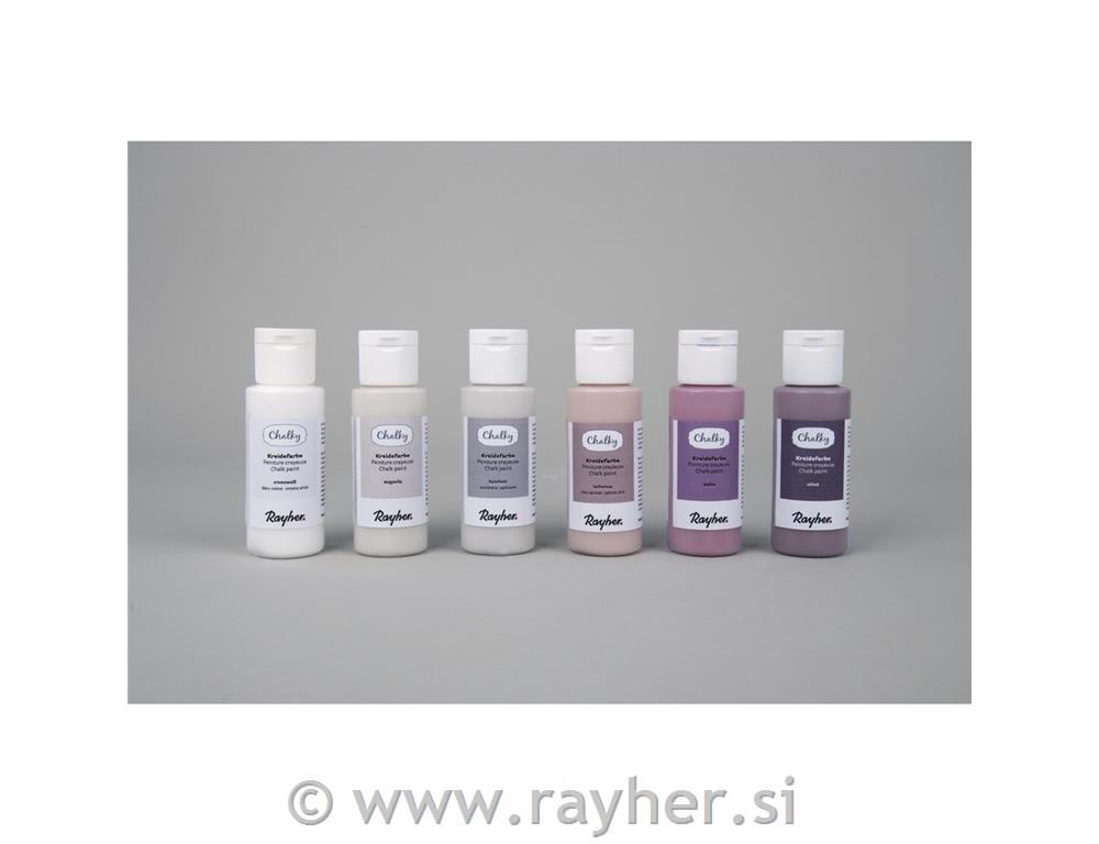 Kredne boje Chalky set 6x60 ml