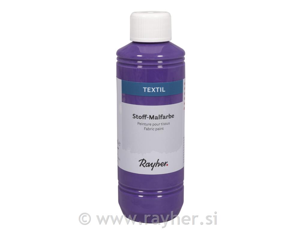 Boja za tekstil, lavanda, 250ml