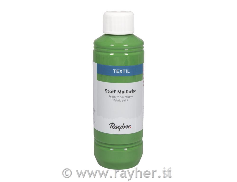 Barva za tekstil, zelenolistna, 250ml