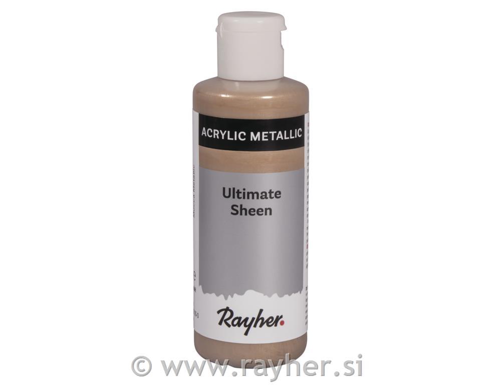 Akrilna boja Ultimate Sheen, mocha, metalik, 80 ml