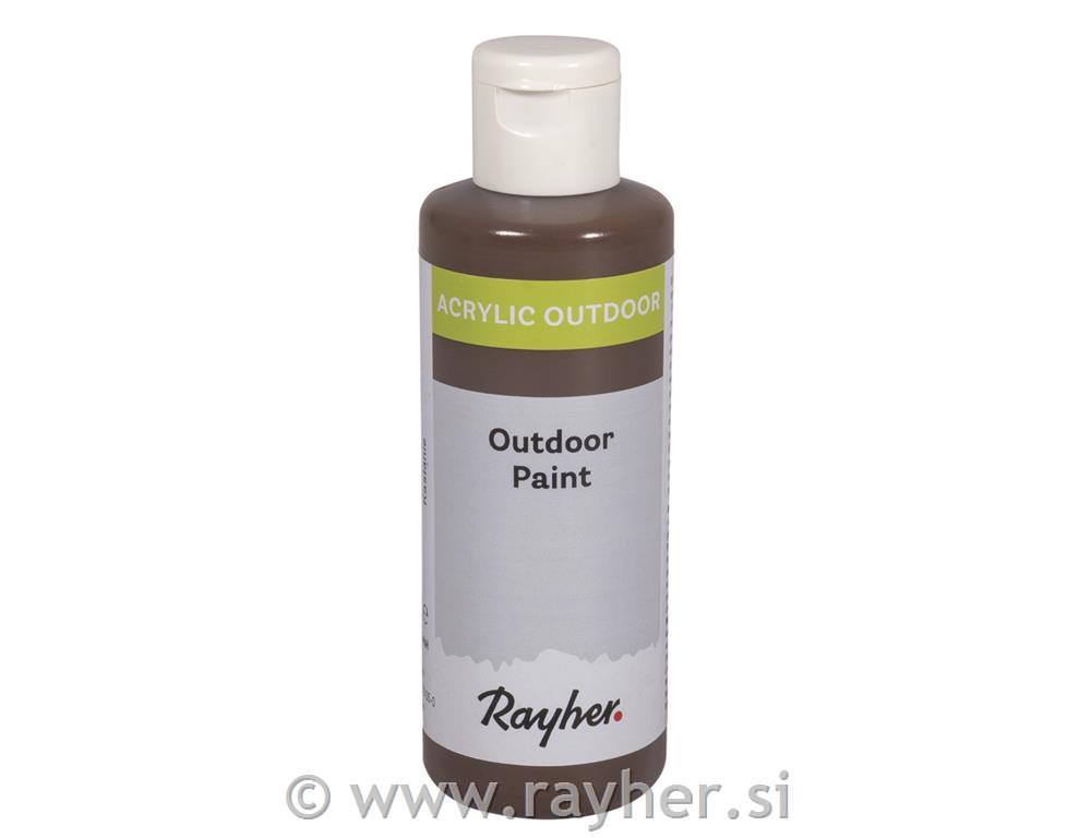 Akrilna boja Outdoor, kesten, 80 ml