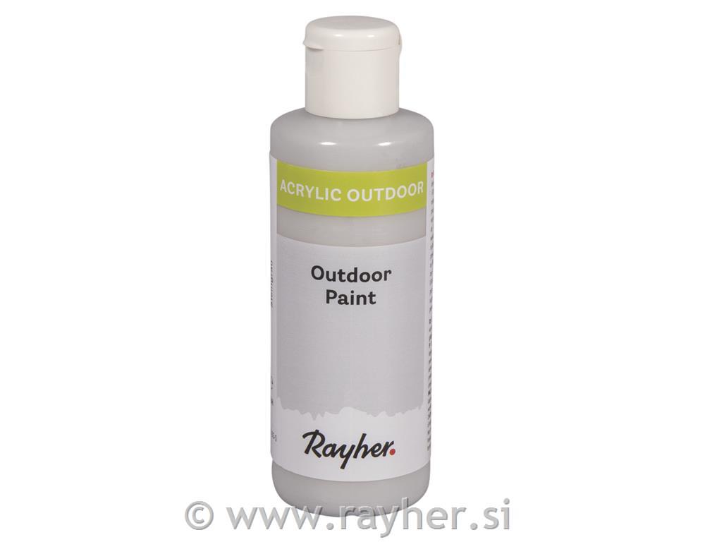 Akrilna boja Outdoor, kameno siva, 80 ml