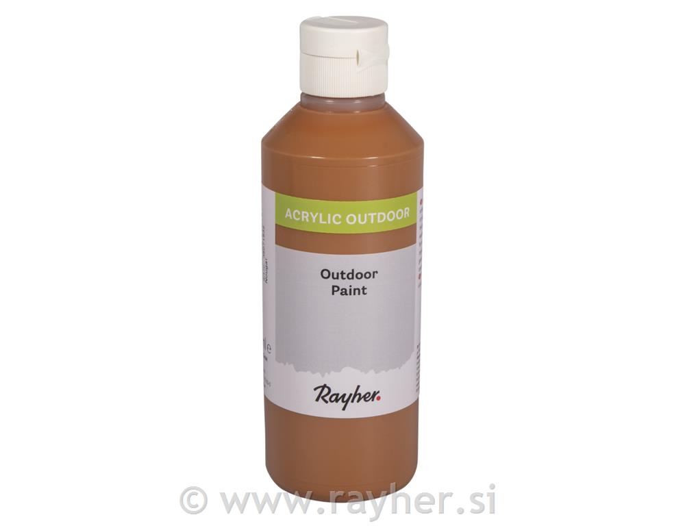 Akrilna boja Outdoor, smeđa, 250ml