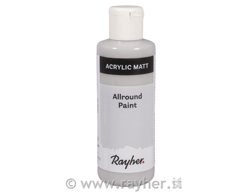 Akrilna barva, svetlo siva, 80ml