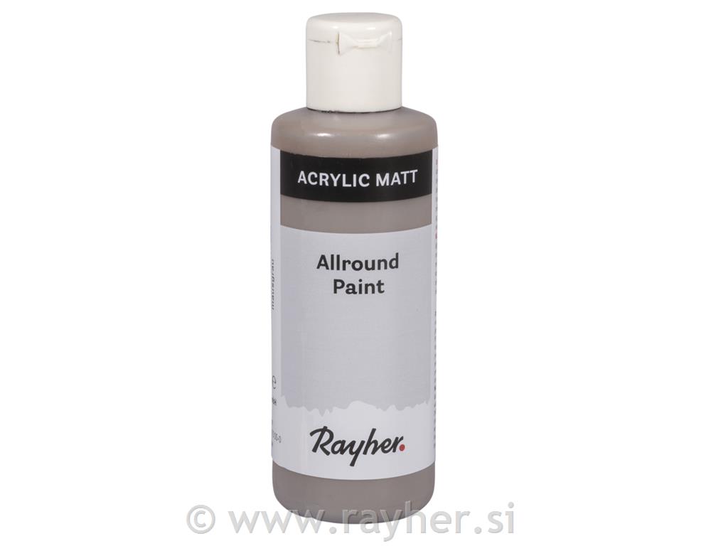 Akrilna boja, miš siva, 80 ml