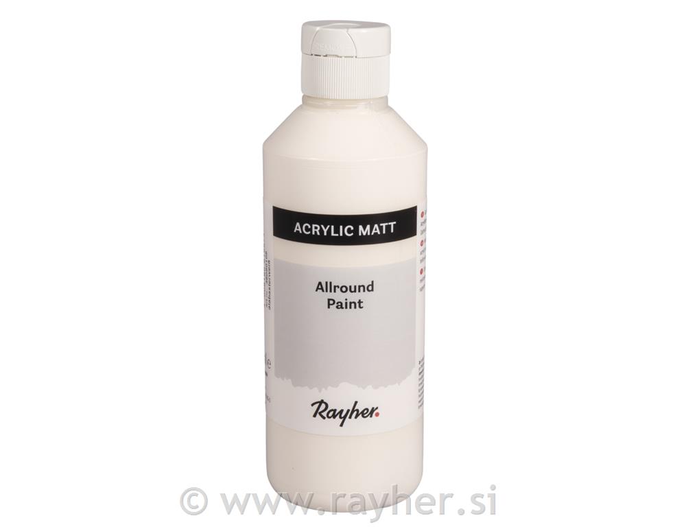 Akrilna boja, alabaster bijela, 250ml