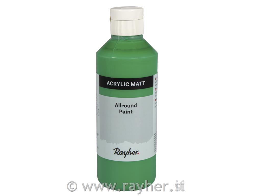 Akrilna barva, listnato zelena, 250ml