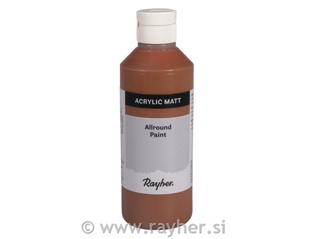 Akrilna boja, čokolada, 250ml