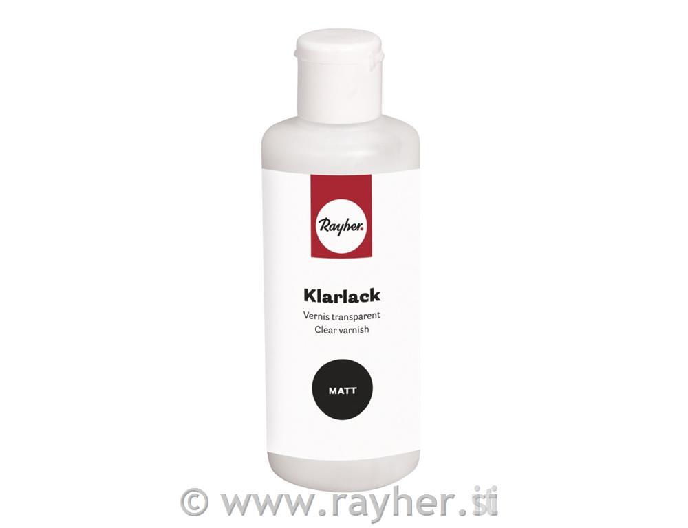 Varnish, mat, bottle 80 ml
