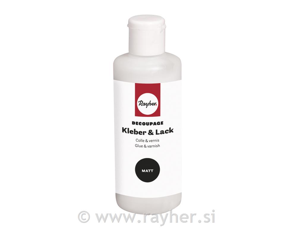 Decoupage ljepilo & lak, bez sjaja, 80ml