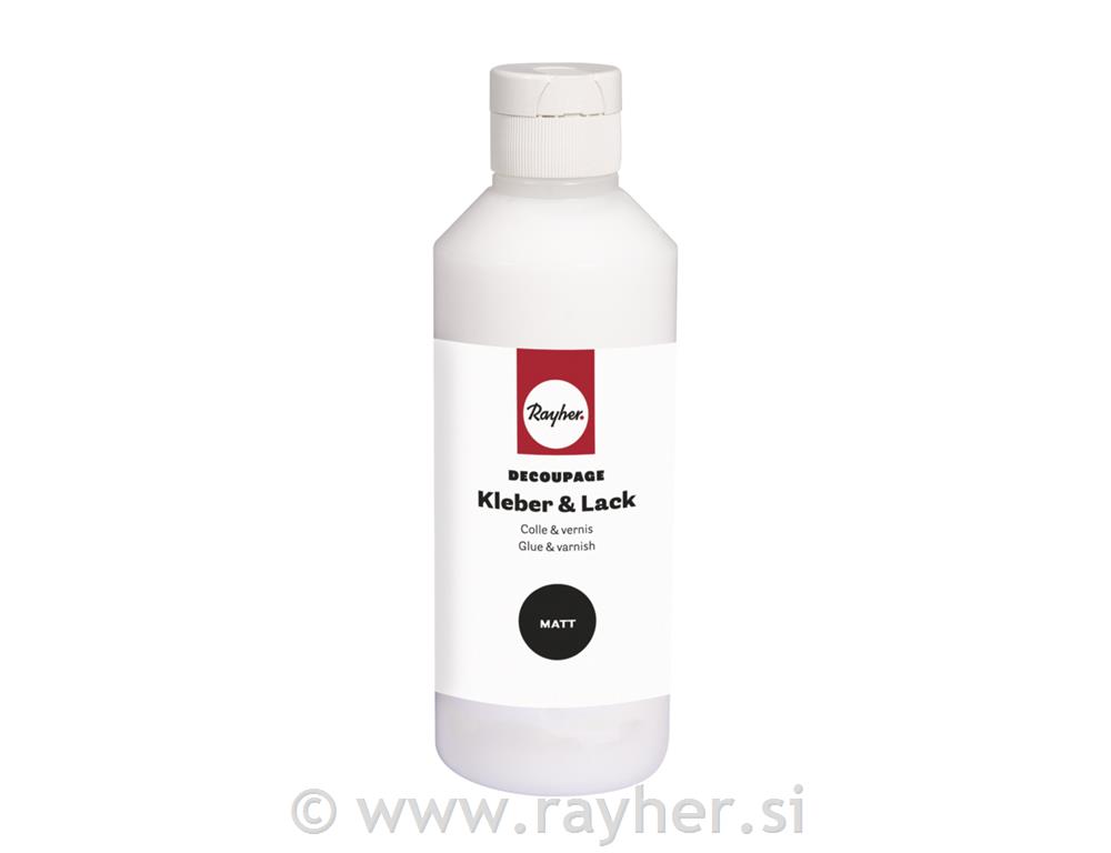 Decoupage ljepilo & lak, bez sjaja,250ml