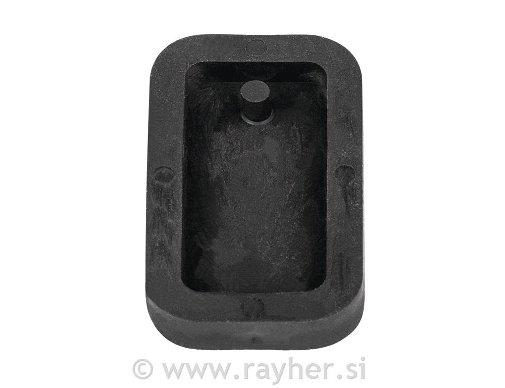 Kalup za nakit: Pravokutnik 1.9x3.9cm, 1kom