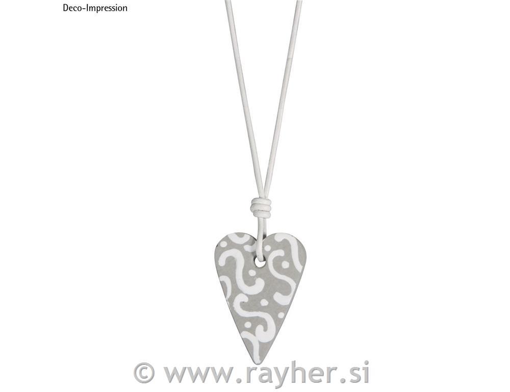 Casting mould: Hanger heart, 2,7x3,9cm,