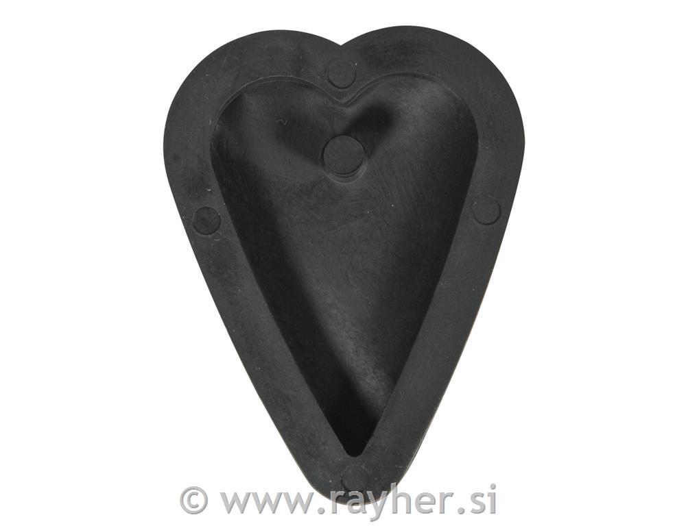 Casting mould: Hanger heart, 2,7x3,9cm,