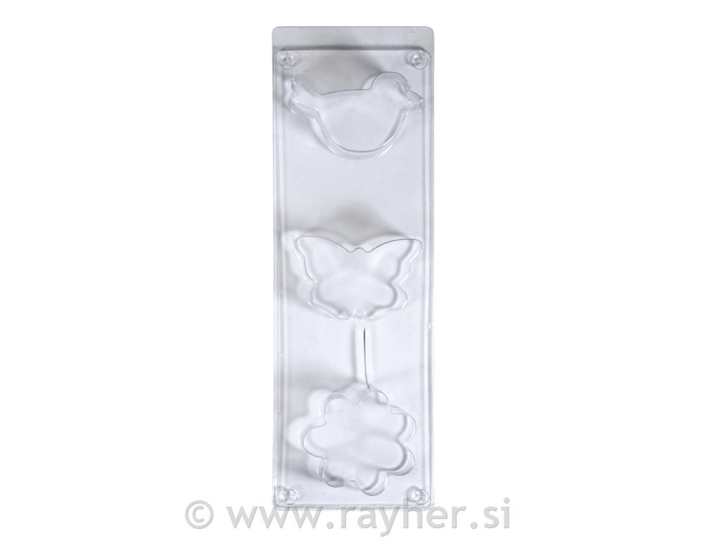 Casting mould: bird, butterfly, flower,Motif size approx.6-8cm